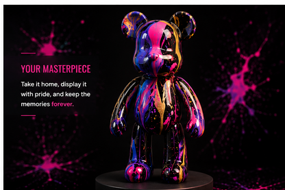 Birthday Bear Painting Party