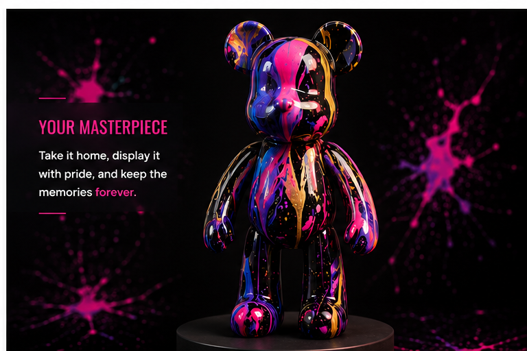 Paint Your Brother Bear – Art Class